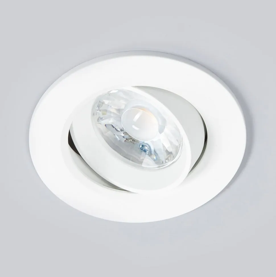 Quentin LED-indbygningslampe i hvid, 6W