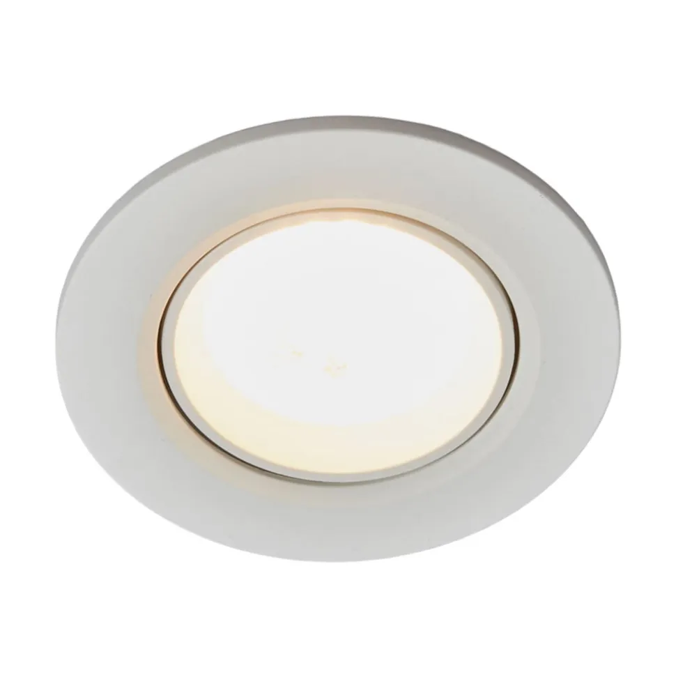Quentin LED-indbygningslampe i hvid, 6W