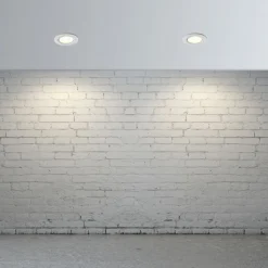 Quentin LED-indbygningslampe i hvid, 6W