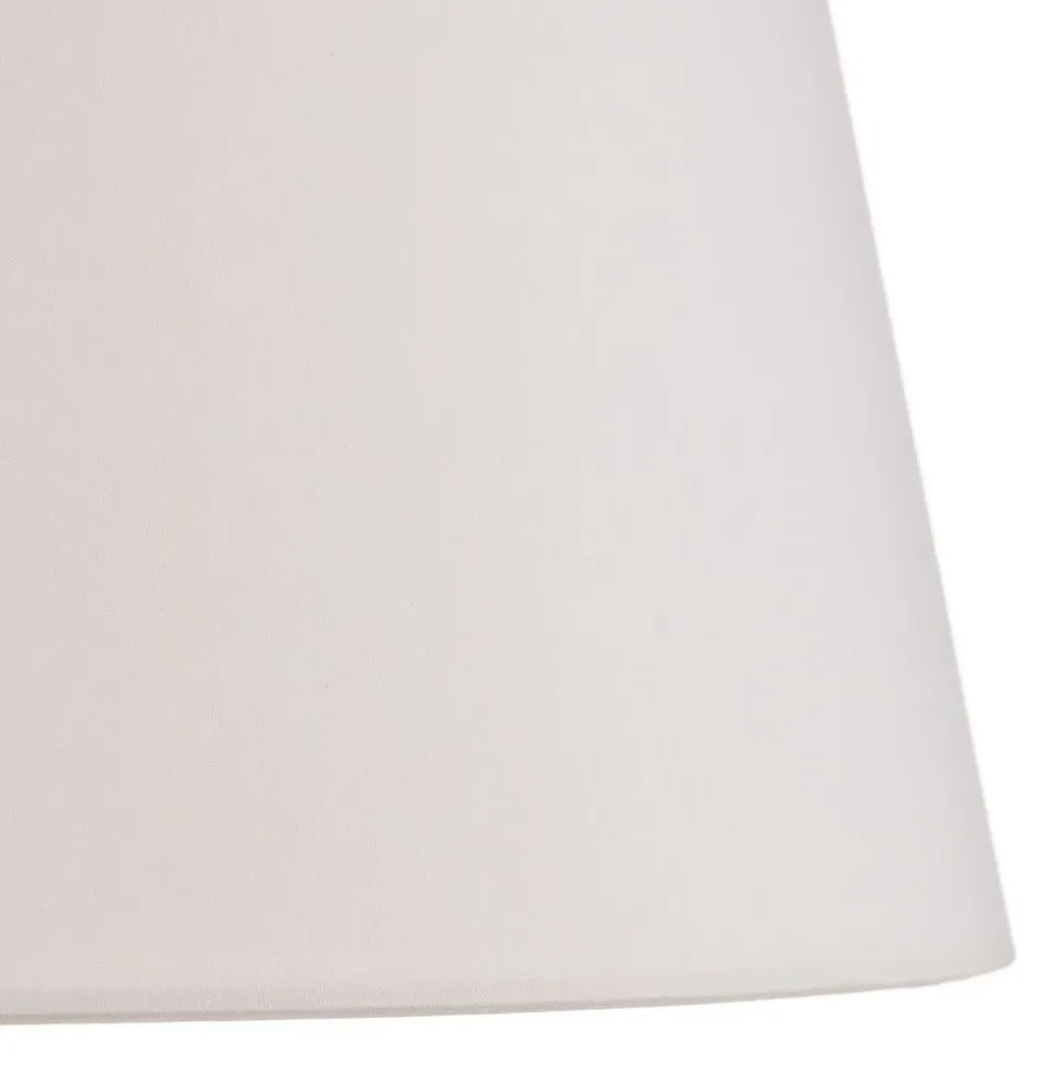 Quitani gulvlampe Reba, stativ, chintz hvid