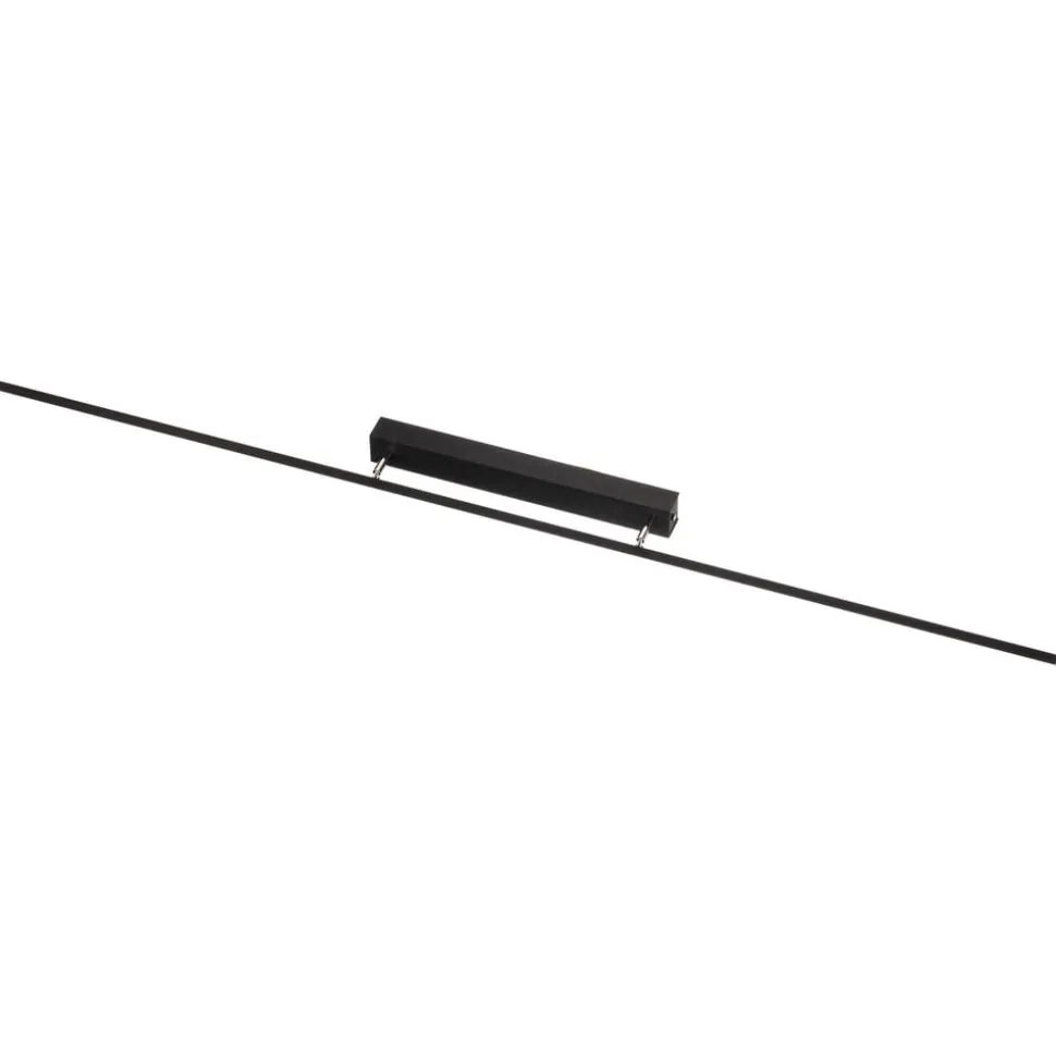 Quitani Niara LED-gallerilampe CCT sort anodisk