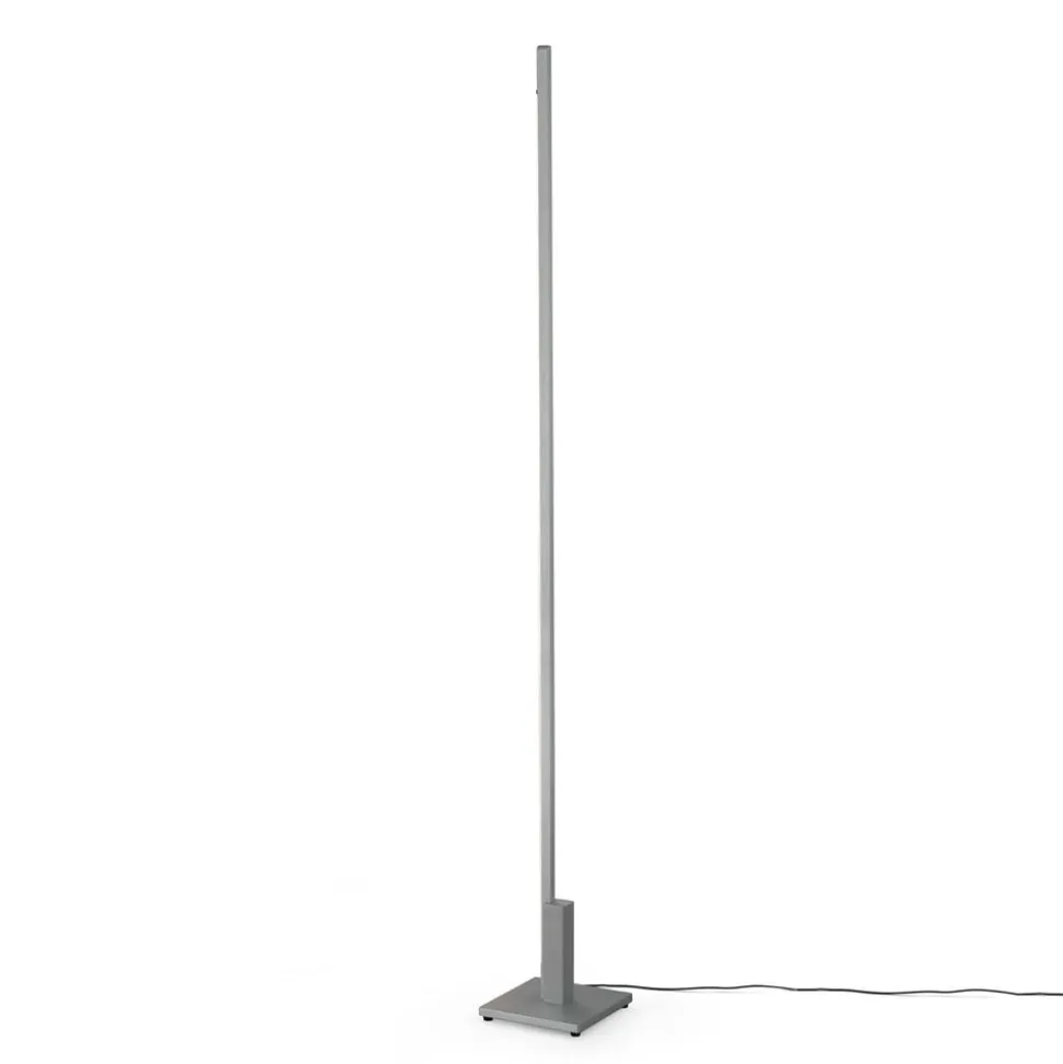 Quitani Talon LED-gulvlampe aluminium anodiseret natur