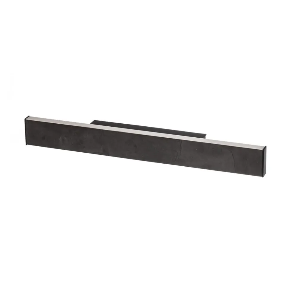 Quitani Zino LED-væglampe, 20W, skifer grå