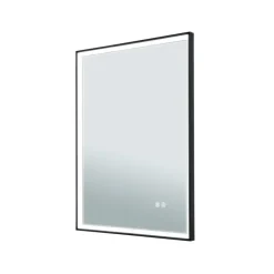 Ramme LED-spejl, 45 x 60 cm, CCT, antidug, dæmpbar