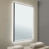 Ramme LED-spejl, 70 x 90 cm, CCT, antidug, dæmpbar