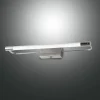 Rapallo LED-væglampe, krom, IP44, 40 cm