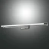 Rapallo LED-væglampe, krom, IP 44, 60 cm