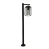 Reed vejlampe, IP44, sort, højde 100 cm, metal