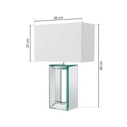 Reflections stilfuld bordlampe 58 cm