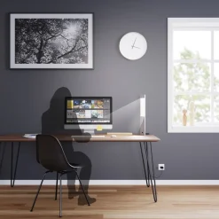 Regent Joker LED-bordlampe, sølv