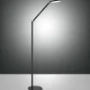 Regina LED-gulvlampe, 1 lyskilde, sort