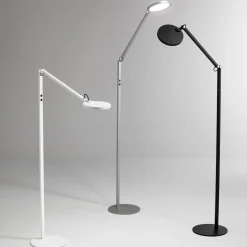 Regina LED-gulvlampe, 1 lyskilde, sort
