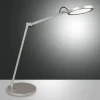 Regina LED-skrivebordslampe med dæmper, alu