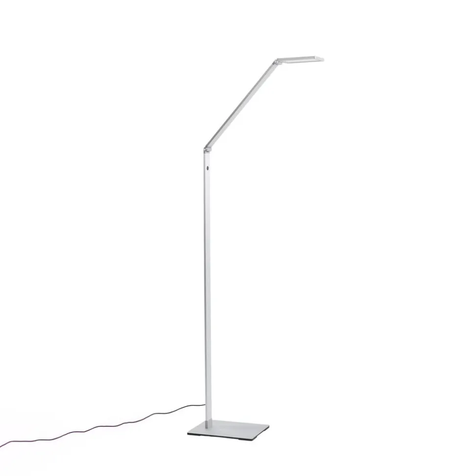 Resi LED-gulvlampe med dæmper, ideel til læsning