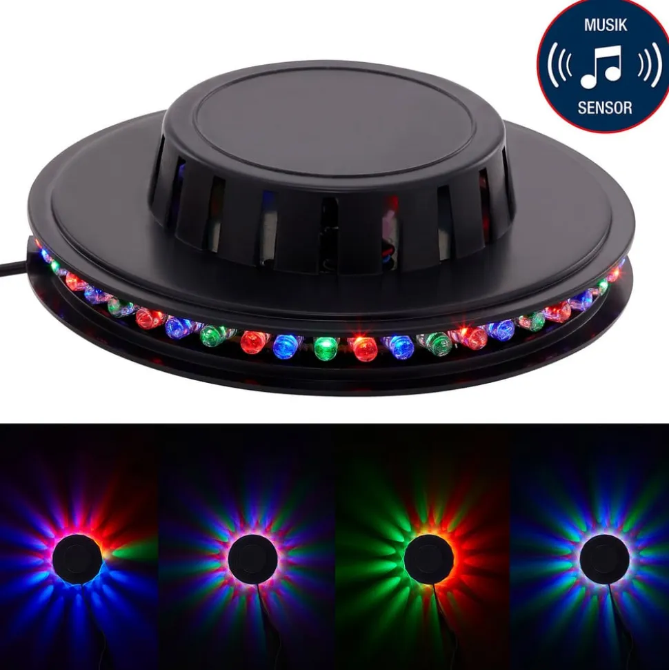RGB LED-lyshjul - dekorativt lys med musiksensor
