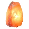 Rock saltlampe uden sokkel, 2-3 kg, ravgul