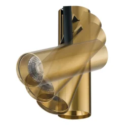 Rocket 7W 3.000K LED-spotlight i guld