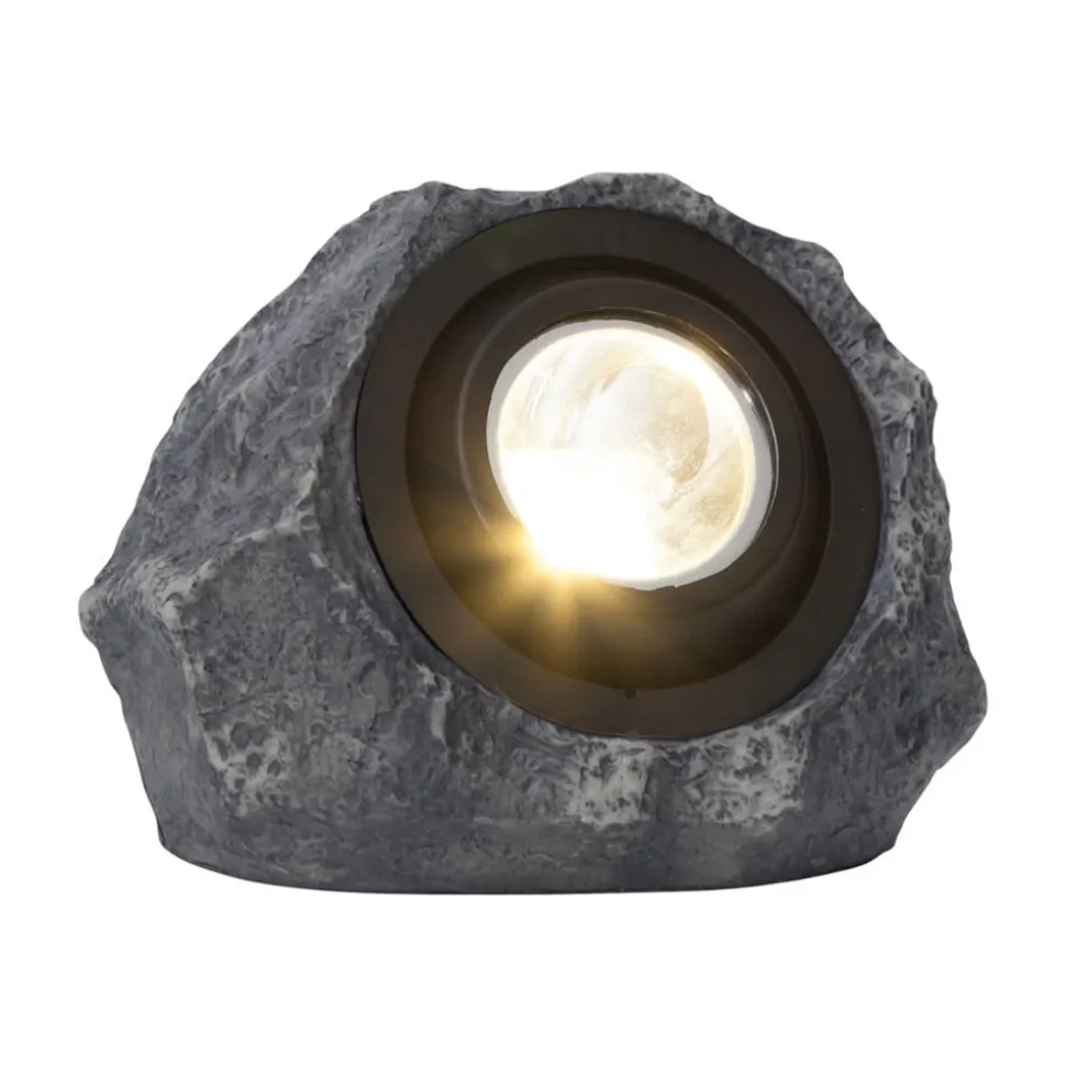 Rocky LED-solcellelampe, justerbar
