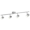 Rollo LED-loftspot, 4 lyskilder, krom