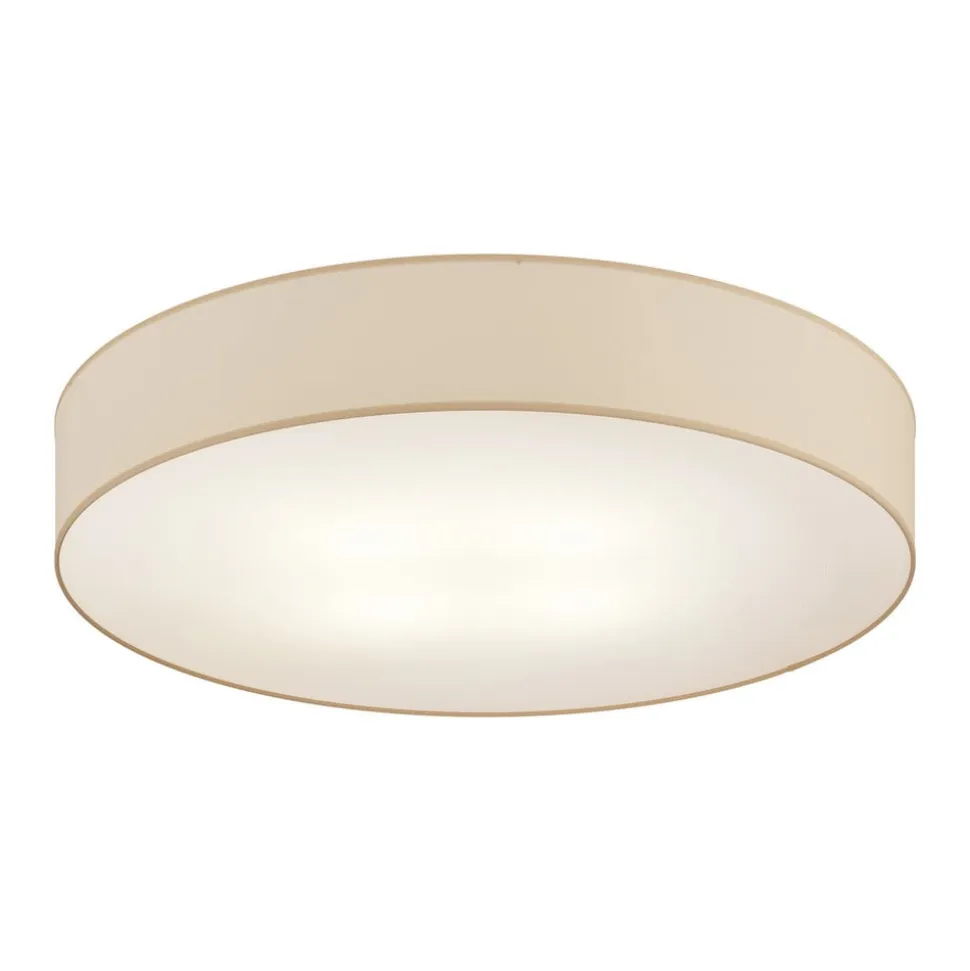 Rondo loftslampe, beige Ø 80 cm