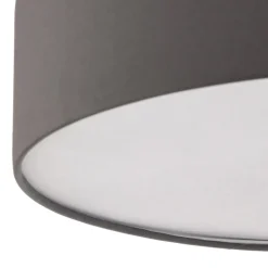 Rondo loftslampe, grå, Ø 50 cm