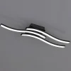 Route LED-loftlampe i sort, 3 lyskilder