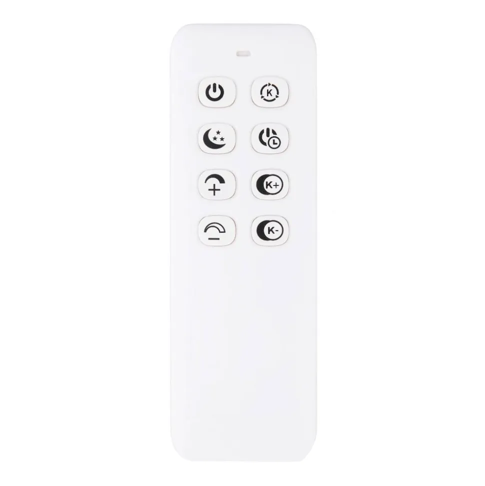 Rubio LED-loftlampe, længde 114 cm, grå, CCT, 5 lyskilder