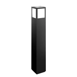 RZB HB 205 LED-gadelampe, antracit, højde 65 cm