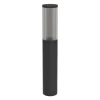 Salle sokkellampe, højde 46,5 cm, sort, aluminium