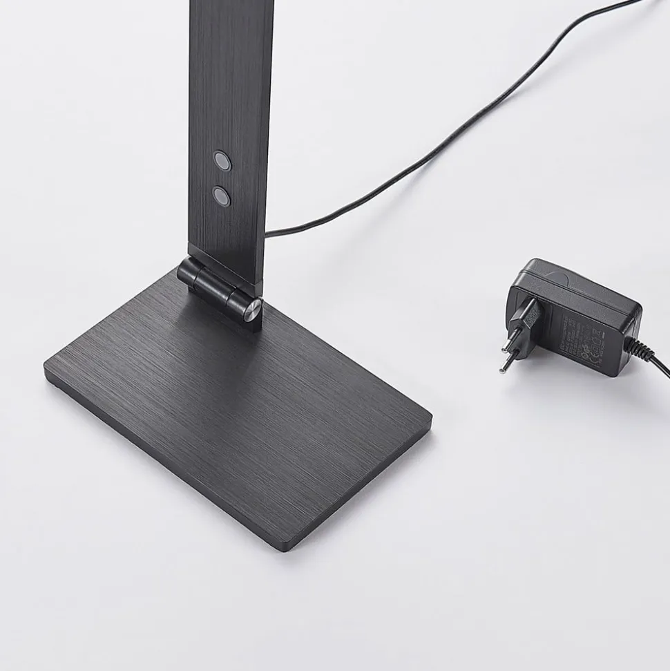Salome - dæmpbar LED skrivebordlampe, sort