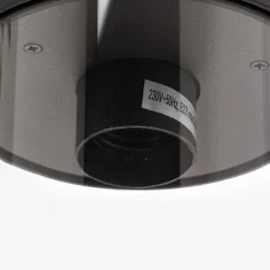 Sambesi udendørs væglampe, bev.sensor, antracit