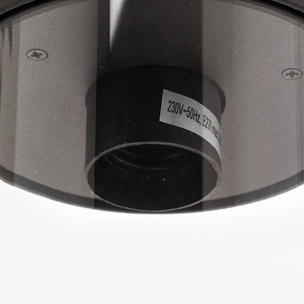 Sambesi udendørs væglampe, bev.sensor, antracit