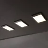 Saskia LED-underskabsbelysning, sæt med 3, kontakt