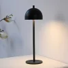 SCHÖNER WOHNEN LED-batteridrevet bordlampe Bellies, sort, IP54