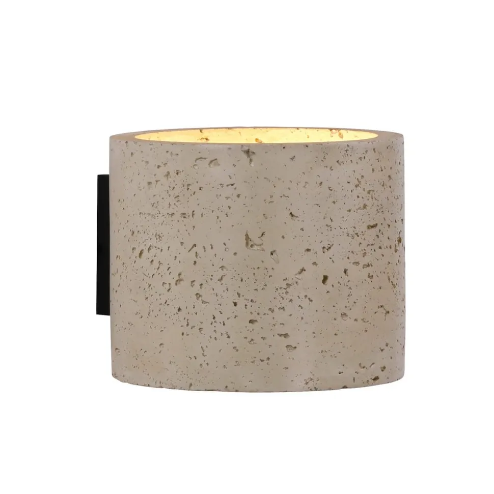 Schöner Wohnen Væglampe Traventa, beige, op/ned, G9