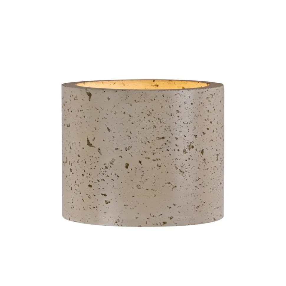 Schöner Wohnen Væglampe Traventa, beige, op/ned, G9