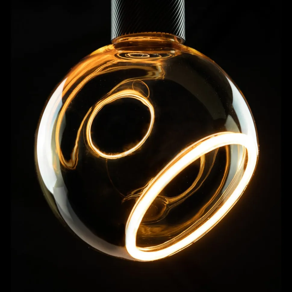 SEGULA Floating LED-globe G150 E27 4,5 W guld 45°