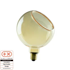 SEGULA Floating LED-globe G150 E27 4,5 W guld 45°