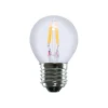Segula LED E27 3W golfbold 24V DC glødetråd klar 927 dæmpbar