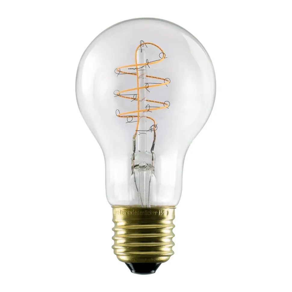 SEGULA LED Elegant Line E27 5W traditionel glødepære 2.200 K glødetråd dæmpbar