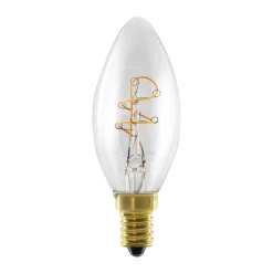 SEGULA LED Elegant Line E14 3W Stearinlys 2.200 K Glødetråd dæmpbar