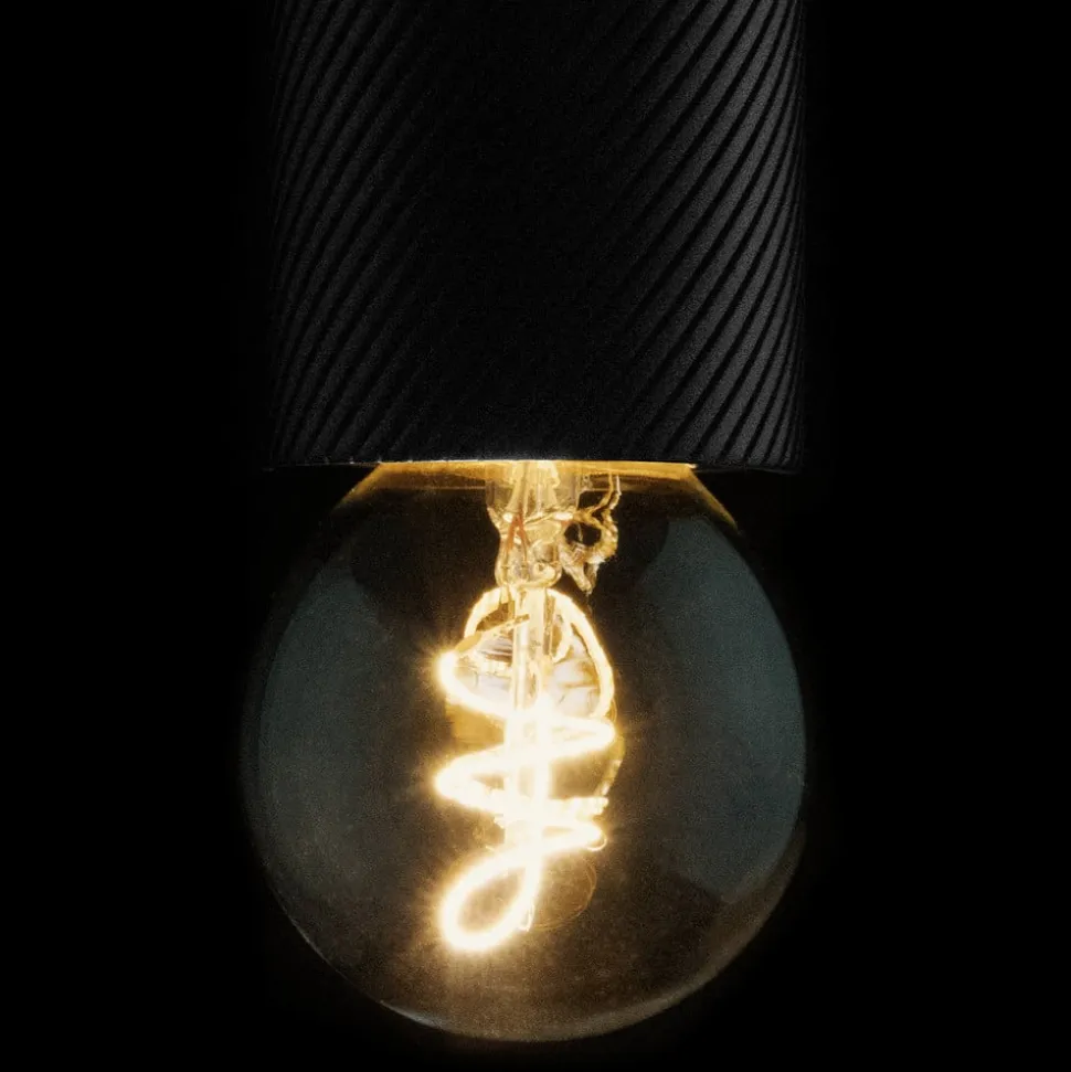 SEGULA LED Elegant Line E27 3W Golfbold 2.200 K Filament dæmpbar