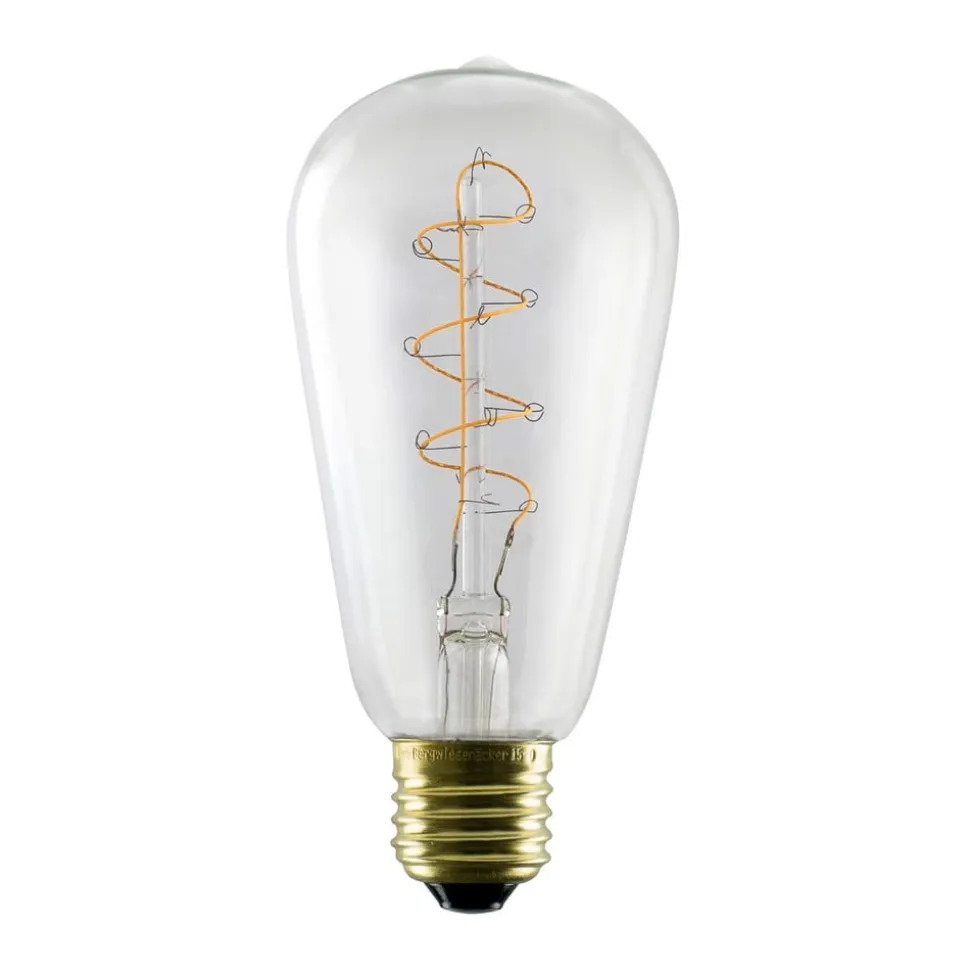 SEGULA LED Elegant Line E27 5W Rustika 2.200 K Filament dæmpbar
