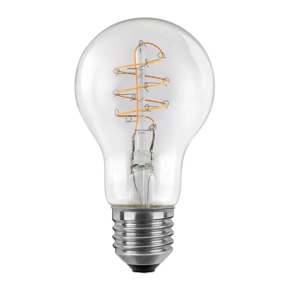 SEGULA LED Elegant Line E27 5W traditionel glødepære 2.700 K glødetråd dæmpbar