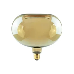 SEGULA LED floating oval E27 4,5W kan dæmpes, guld