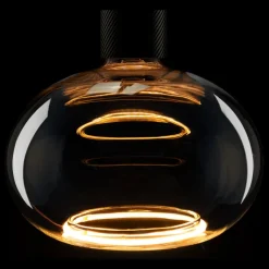 SEGULA LED floating oval E27 4,5W kan dæmpes, guld