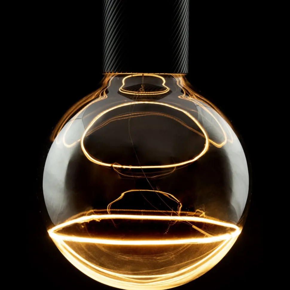 SEGULA LED Illusion G125 E27 5W dim røg/klar
