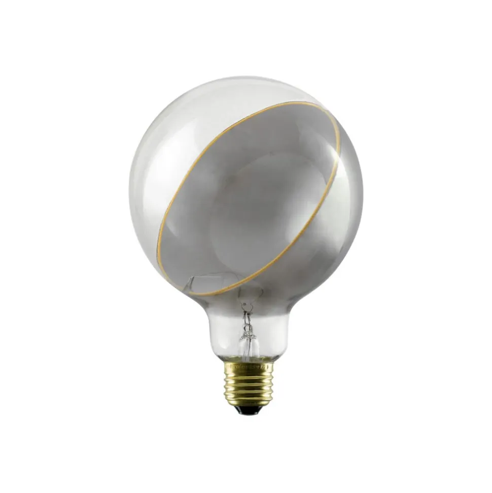 Segula LED Illusion G95 E27 5W Diagonal røg/klar