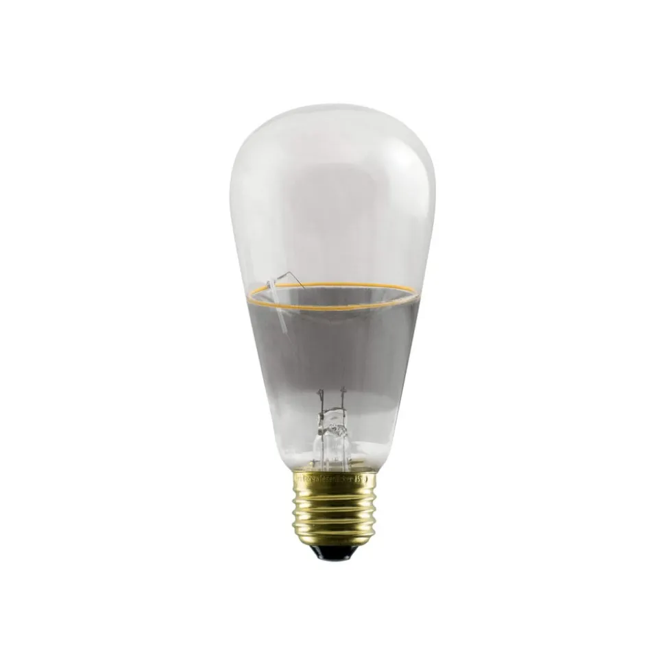 SEGULA LED Illusion rustik E27 4W dim røg/klar