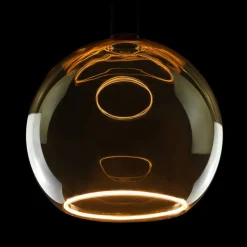 Segula LED svævende kugle G300 E27 5W 922 guld dæmpbar